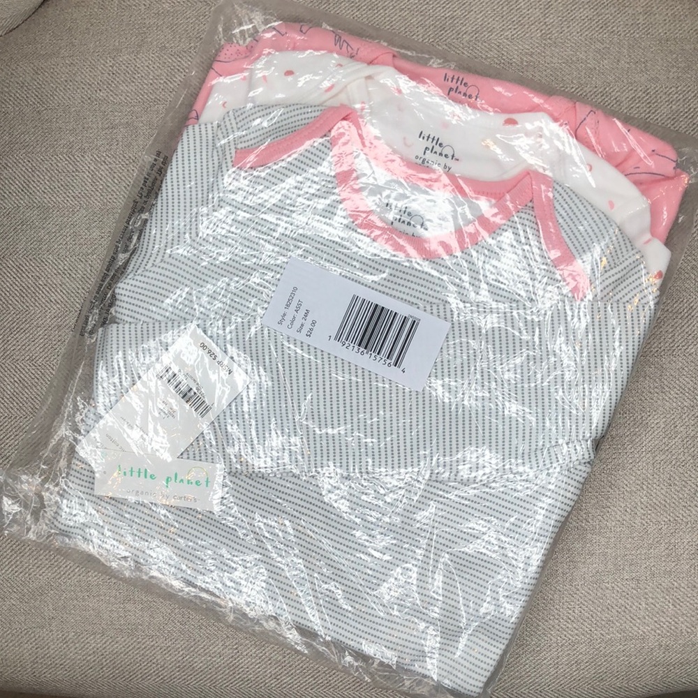Organic Long Sleeve Onsies